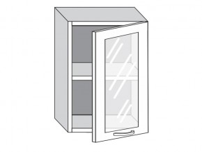 1.50.3 Шкаф настенный (h=720) на 500мм с 1-ой стекл. дверцей в Сатке - satka.magazinmebel.ru | фото