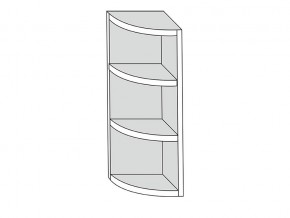 19.30.0р Полка угловая (h=913) радиусная  ЛДСП УНИ в Сатке - satka.magazinmebel.ru | фото
