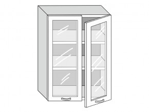 19.60.4 Шкаф настенный (h=913) на 600мм с 2-мя стек.дверцами в Сатке - satka.magazinmebel.ru | фото