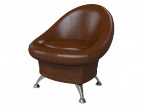 Банкетка-кресло 6-5104 коричневая в Сатке - satka.magazinmebel.ru | фото