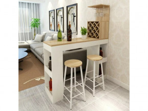 Барный стол №11 Белый-Сонома в Сатке - satka.magazinmebel.ru | фото - изображение 1