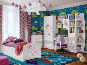 Детская комната Юниор-2 Принцесса 1 в Сатке - satka.magazinmebel.ru | фото