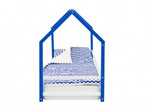 Детская кровать-домик Монтессори Svogen сине-белый в Сатке - satka.magazinmebel.ru | фото - изображение 5
