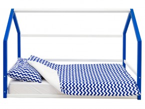 Детская кровать-домик Монтессори Svogen сине-белый в Сатке - satka.magazinmebel.ru | фото - изображение 7
