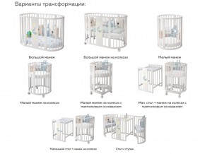 Детская кроватка белая Эстель в Сатке - satka.magazinmebel.ru | фото - изображение 2