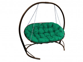 Диван Мамасан подвесной зелёная подушка в Сатке - satka.magazinmebel.ru | фото