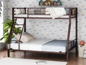 Двухъярусная кровать Гранада-1 140 Коричневый в Сатке - satka.magazinmebel.ru | фото