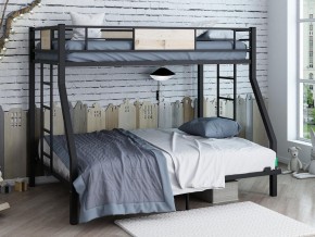 Двухъярусная кровать Гранада 140 черный в Сатке - satka.magazinmebel.ru | фото