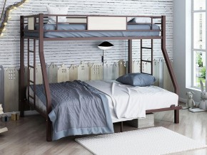 Двухъярусная кровать Гранада 140 коричневый в Сатке - satka.magazinmebel.ru | фото