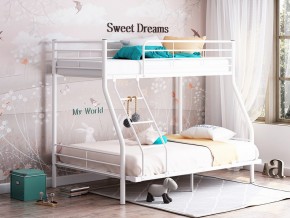 Двухъярусная кровать Гранада-2 140 белая в Сатке - satka.magazinmebel.ru | фото