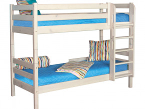 Двухъярусная кровать Соня с прямой лестницей Вариант 9 белая в Сатке - satka.magazinmebel.ru | фото - изображение 2