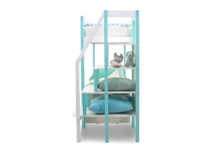 Двухъярусная кровать Svogen с ящиками мятно-белый в Сатке - satka.magazinmebel.ru | фото - изображение 4