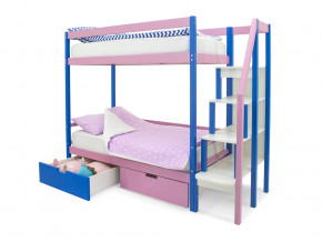 Двухъярусная кровать Svogen с ящиками синий-лаванда в Сатке - satka.magazinmebel.ru | фото - изображение 2