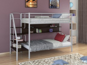 Двухъярусная кровать Толедо П Серый-Венге в Сатке - satka.magazinmebel.ru | фото - изображение 1