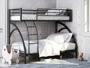 Двухъярусная кровать Виньола 2 Черная в Сатке - satka.magazinmebel.ru | фото
