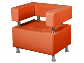 Кресло Борк Кожзам Оранжевый в Сатке - satka.magazinmebel.ru | фото - изображение 1