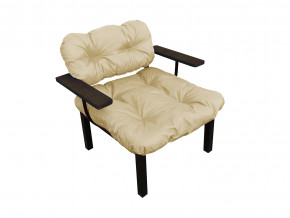 Кресло Дачное бежевая подушка в Сатке - satka.magazinmebel.ru | фото