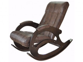 Кресло-качалка К 5/1 коричневый крокодил в Сатке - satka.magazinmebel.ru | фото - изображение 1