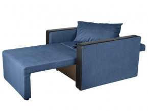 Кресло-кровать Милена с подлокотниками велюр синий в Сатке - satka.magazinmebel.ru | фото - изображение 2
