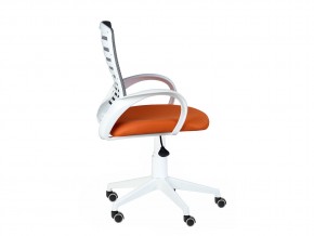 Кресло оператора Ирис white стандарт черный/оранжевый в Сатке - satka.magazinmebel.ru | фото - изображение 2
