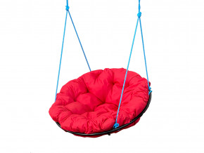 Кресло Папасан подвесное красная подушка в Сатке - satka.magazinmebel.ru | фото