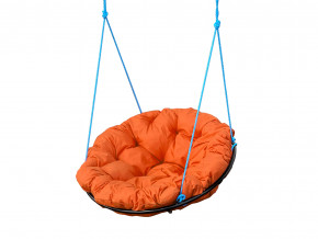 Кресло Папасан подвесное оранжевая подушка в Сатке - satka.magazinmebel.ru | фото