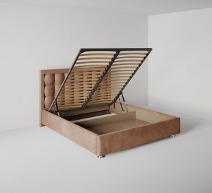 Кровать Барселона 0.9 м с подъемным механизмом в Сатке - satka.magazinmebel.ru | фото - изображение 1