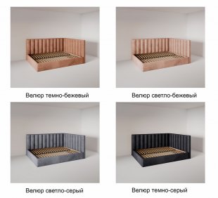 Кровать Вертикаль угловая 0.8 м с ортопедическим основанием в Сатке - satka.magazinmebel.ru | фото - изображение 6
