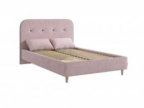 Кровать 1200 Лео велюр нежно-розовый в Сатке - satka.magazinmebel.ru | фото - изображение 3