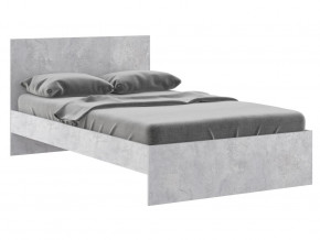 Кровать 1200 Осло модуль М12 с настилом Лайт цемент светлый в Сатке - satka.magazinmebel.ru | фото - изображение 1