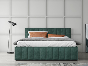 Кровать 1400 Лана зеленый велюр в Сатке - satka.magazinmebel.ru | фото - изображение 2