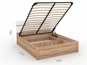Кровать 160 с подъемным механизмом в Сатке - satka.magazinmebel.ru | фото