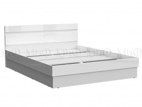 Кровать 1600 Челси Белый глянец в Сатке - satka.magazinmebel.ru | фото - изображение 1