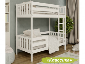 Кровать 2-х ярусная Аист-2 Классика белый 1800х900 мм в Сатке - satka.magazinmebel.ru | фото