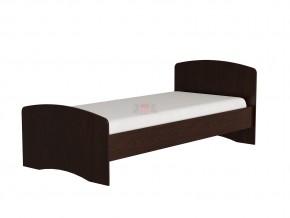 Кровать-4 одинарная 900*1900 венге в Сатке - satka.magazinmebel.ru | фото - изображение 1
