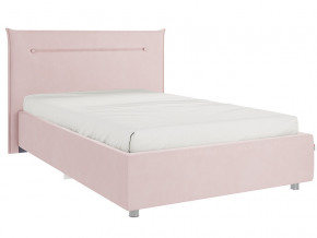 Кровать Альба 1200 велюр нежно-розовый в Сатке - satka.magazinmebel.ru | фото - изображение 1