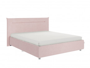 Кровать Альба 1600 велюр нежно-розовый в Сатке - satka.magazinmebel.ru | фото - изображение 1