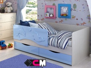 Кровать детская Алиса КР 812 голубая 1600 в Сатке - satka.magazinmebel.ru | фото - изображение 1