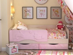 Кровать детская Алиса КР 812 розовая 1600 в Сатке - satka.magazinmebel.ru | фото