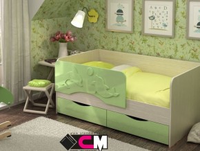 Кровать детская Алиса КР 812 зеленая 1600 в Сатке - satka.magazinmebel.ru | фото