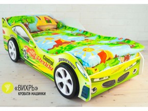 Кровать детская машина Вихрь в Сатке - satka.magazinmebel.ru | фото - изображение 2