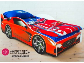Кровать детская машинка Мерседес в Сатке - satka.magazinmebel.ru | фото - изображение 1