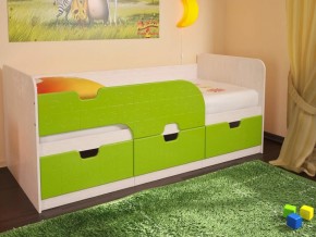 Кровать детская Минима лайм в Сатке - satka.magazinmebel.ru | фото