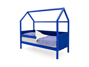 Кровать-домик мягкий Svogen с бортиком синий в Сатке - satka.magazinmebel.ru | фото - изображение 1