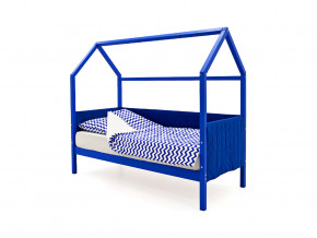 Кровать-домик мягкий Svogen синий в Сатке - satka.magazinmebel.ru | фото - изображение 1