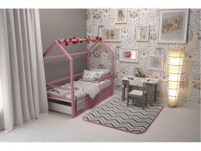 Кровать-домик Svogen с ящиками и бортиком лаванда в Сатке - satka.magazinmebel.ru | фото - изображение 5