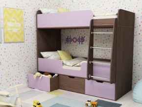 Кровать двухъярусная Малыш двойняшка бодега-ирис в Сатке - satka.magazinmebel.ru | фото - изображение 1