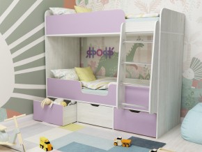 Кровать двухъярусная Малыш двойняшка винтерберг-ирис в Сатке - satka.magazinmebel.ru | фото