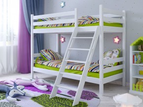 Кровать двухъярусная Сонечка с наклонной лестницей в Сатке - satka.magazinmebel.ru | фото - изображение 4