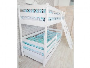 Кровать двухъярусная Сонечка с наклонной лестницей и ящиками в Сатке - satka.magazinmebel.ru | фото - изображение 3